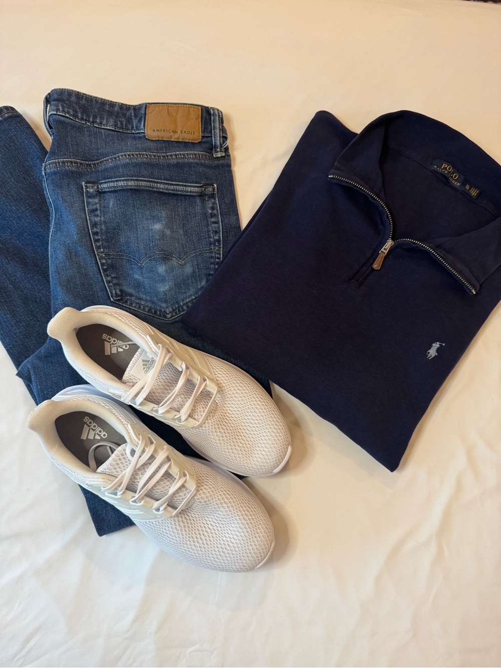 Polo by Ralph Lauren Navy Quarter-Zip Pullover